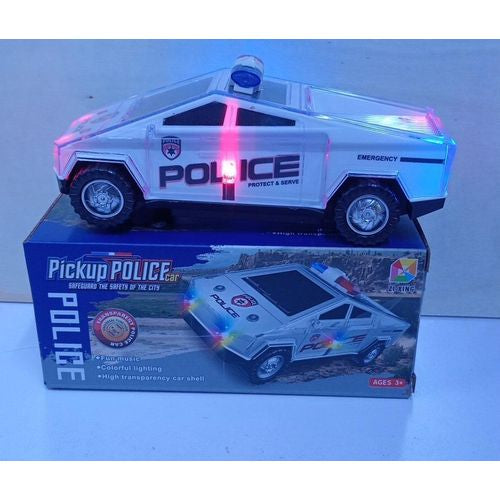 Mașină de poliție de jucărie cu lumini și sunete – Pickup Police Car