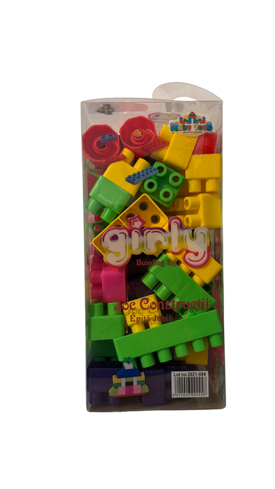 Joc de construcții – Building Toy (set de cuburi colorate) 68 piese