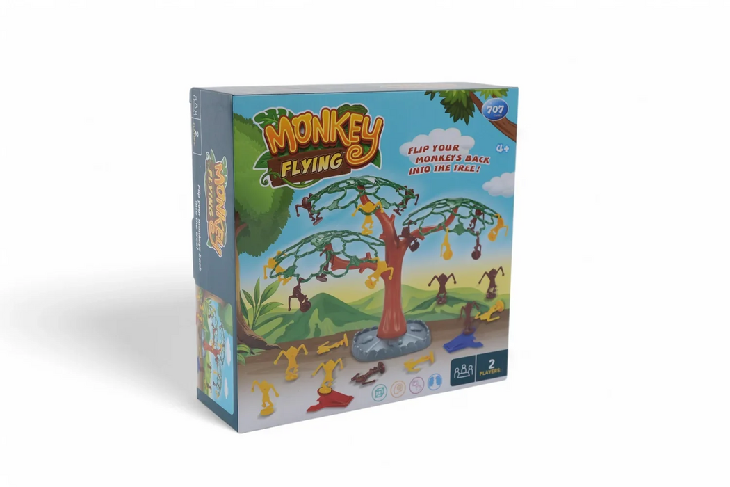 Joc de îndemânare „Monkey Flying” – distracție pentru cei mici 🐒🌳