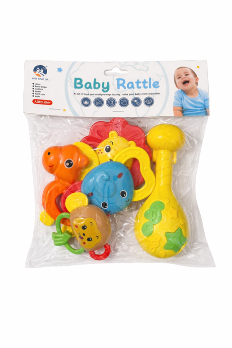 👶 Set Zornăitoare și Jucării Baby Rattle pentru Bebeluși – Multicolor, 0+ luni