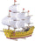 🌊 Puzzle 3D Corabia Negustorilor de Mătase