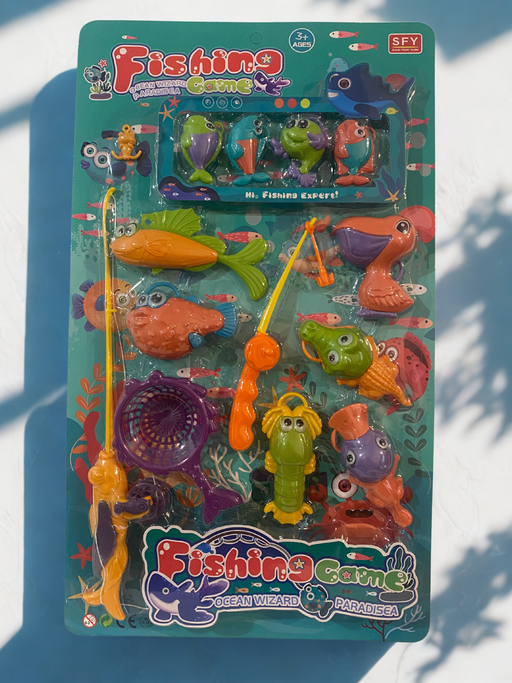 🎣 Joc de Pescuit pentru Copii – Fishing Game Ocean Wizard  Set educativ | 3+ ani