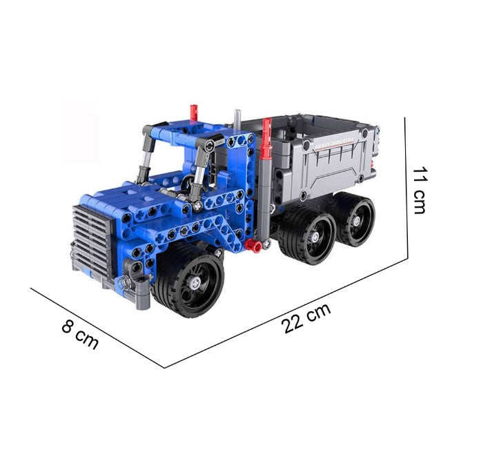 🚛 Camion Basculant – Set Construcție 301 Piese