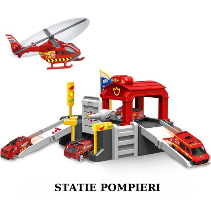 Statie pompieri 24 piese