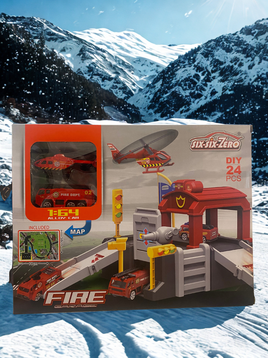 Statie pompieri 24 piese