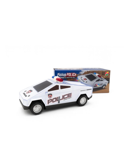 Mașină de poliție de jucărie cu lumini și sunete – Pickup Police Car