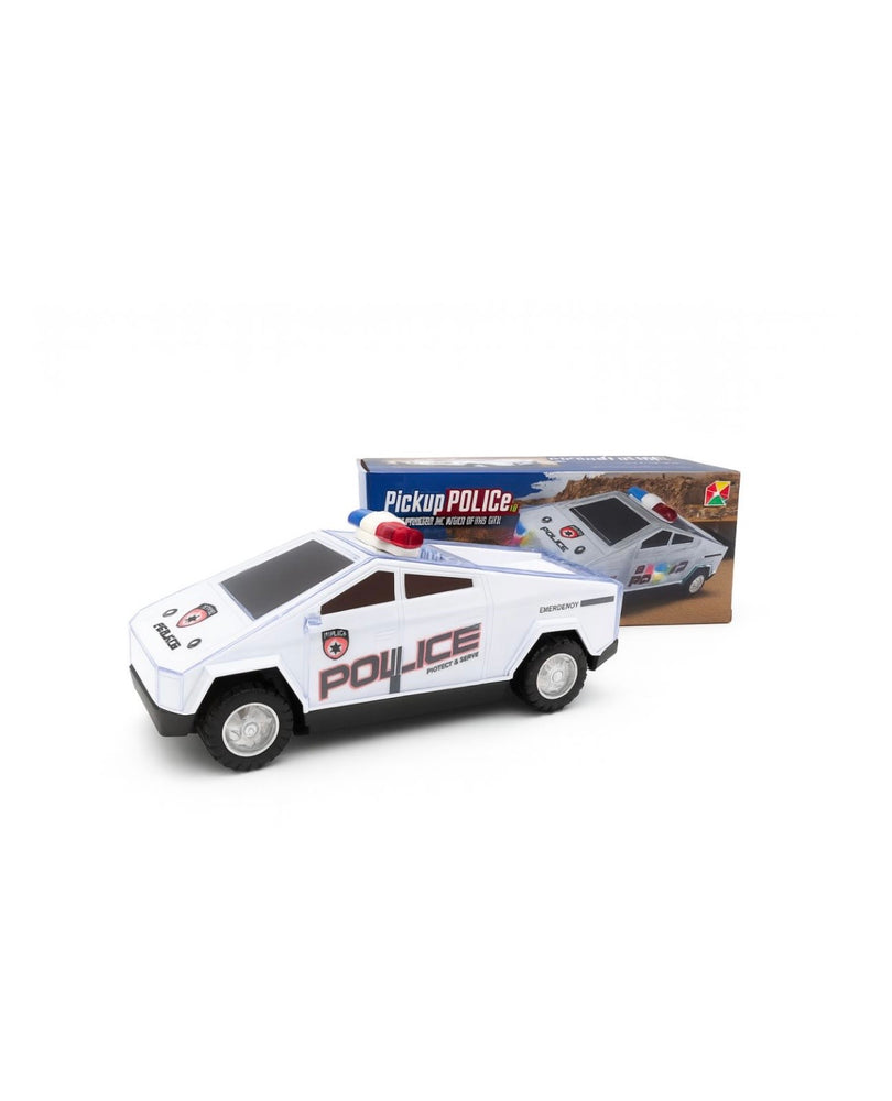 Mașină de poliție de jucărie cu lumini și sunete – Pickup Police Car