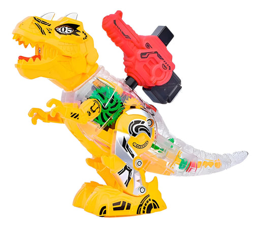 Dinozaur electric Tyrannosaurus – jucărie interactivă cu lumini și sunete