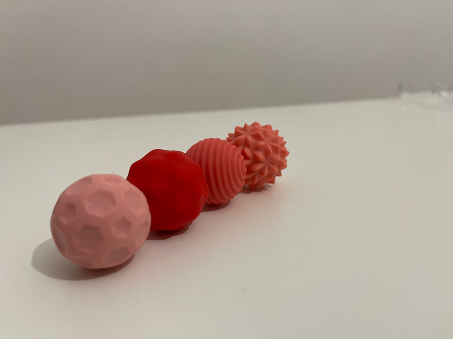 Set de Bile Antistres Texturate – Terapie Tactilă în Husă Compactă  Descriere produs: