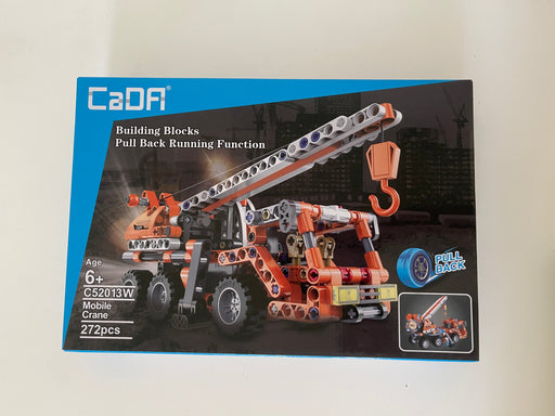 🚧 Macara Mobilă CaDA – 272 piese, funcție Pull-Back 🚧