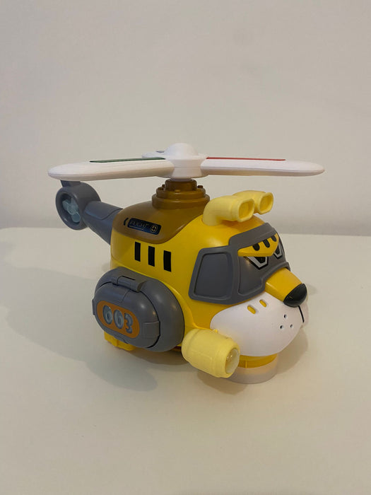 🚁 Elicopter Interactiv cu Lumină & Sunet – Model Animal Fun