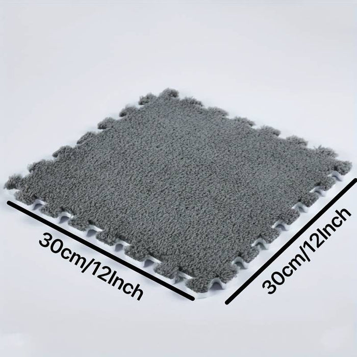 Covoraș Puzzle SoftTouch – Spumă moale cu suprafață plușată